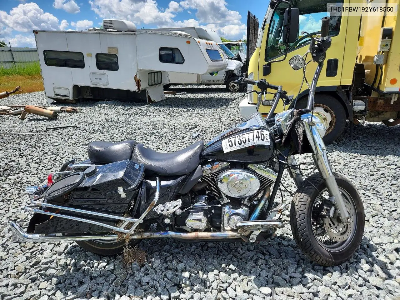 2002 Harley-Davidson Flhri VIN: 1HD1FBW192Y618550 Lot: 57357746