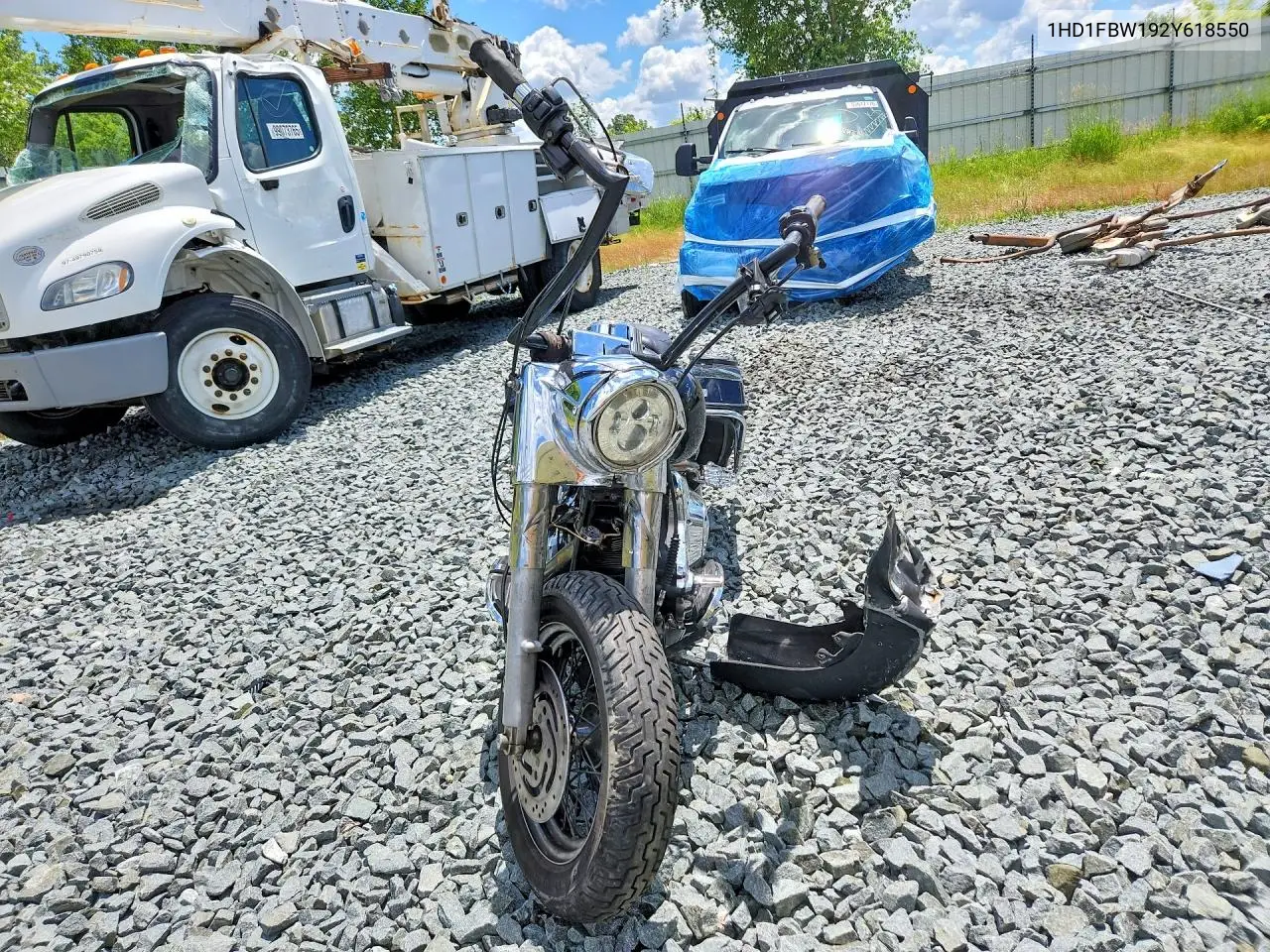2002 Harley-Davidson Flhri VIN: 1HD1FBW192Y618550 Lot: 57357746