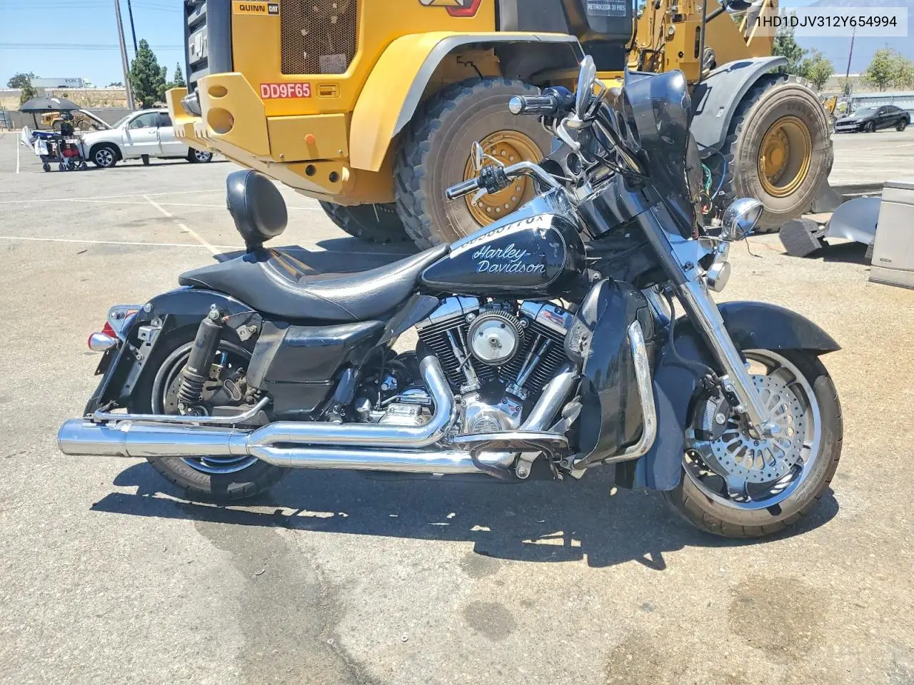 2002 Harley-Davidson Flht Classic VIN: 1HD1DJV312Y654994 Lot: 60583776