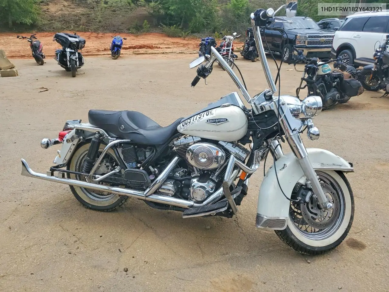 2002 Harley-Davidson Flhrci VIN: 1HD1FRW182Y643321 Lot: 60917976
