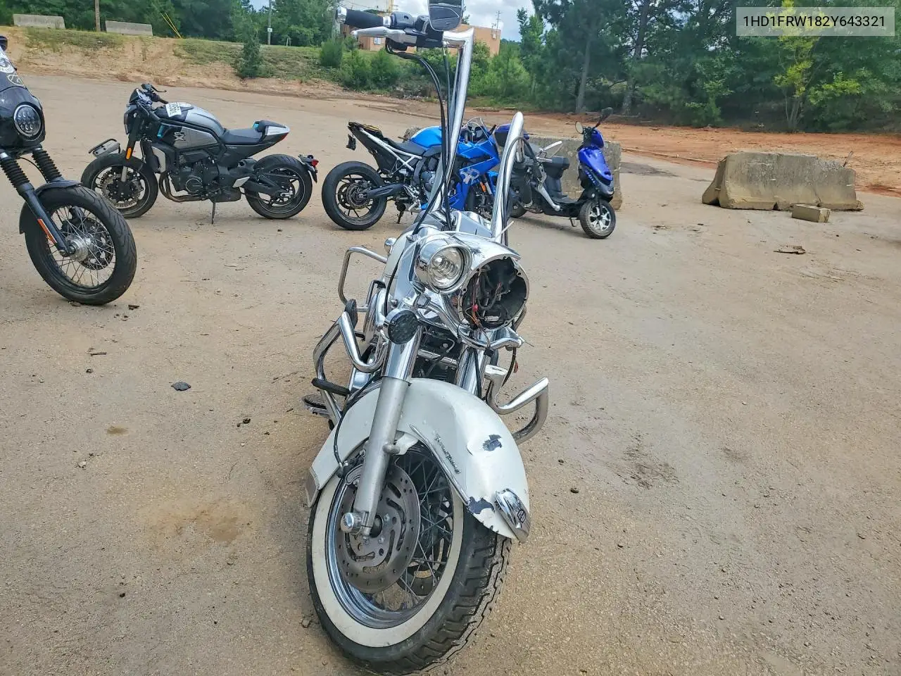 2002 Harley-Davidson Flhrci VIN: 1HD1FRW182Y643321 Lot: 60917976