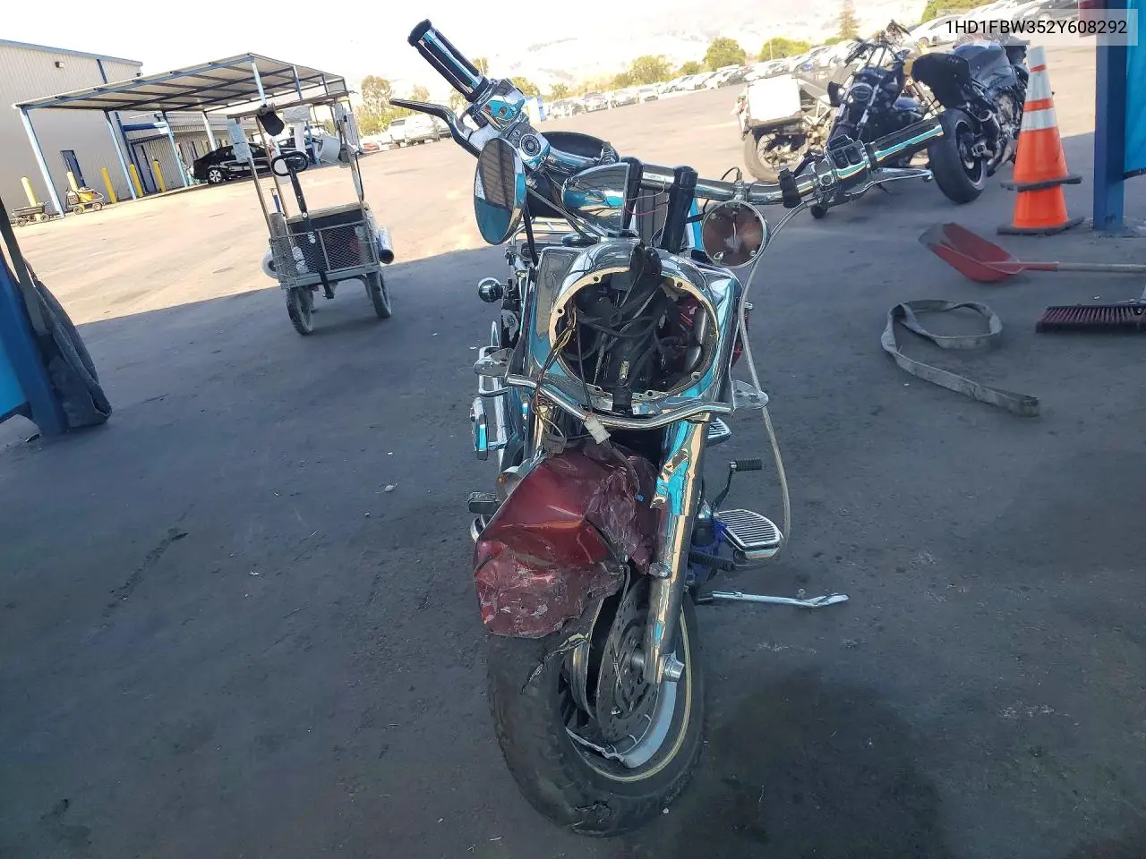 2002 Harley-Davidson Flhri VIN: 1HD1FBW352Y608292 Lot: 85976995