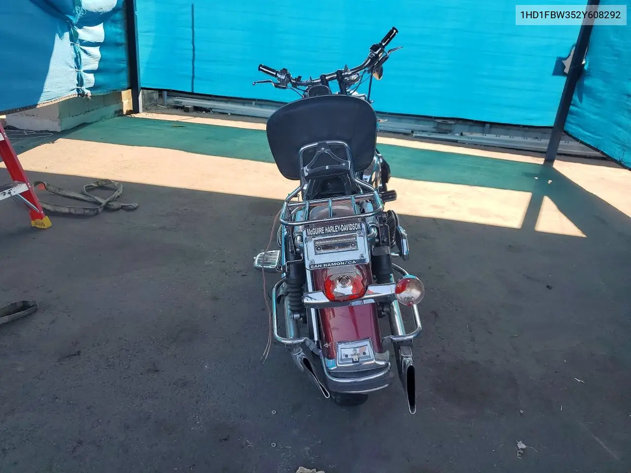 2002 Harley-Davidson Flhri VIN: 1HD1FBW352Y608292 Lot: 85976995
