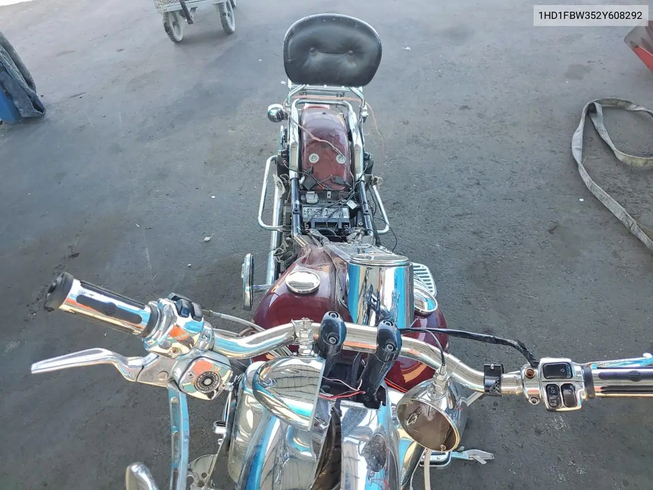 2002 Harley-Davidson Flhri VIN: 1HD1FBW352Y608292 Lot: 85976995