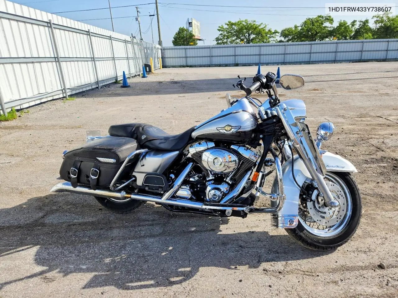 2003 Harley-Davidson Flhrci Anniversary VIN: 1HD1FRW433Y738607 Lot: 59315956