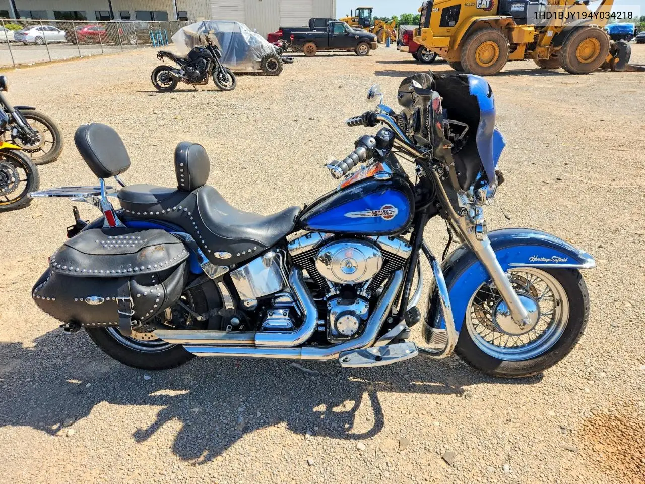2004 Harley-Davidson Flstc VIN: 1HD1BJY194Y034218 Lot: 56641666