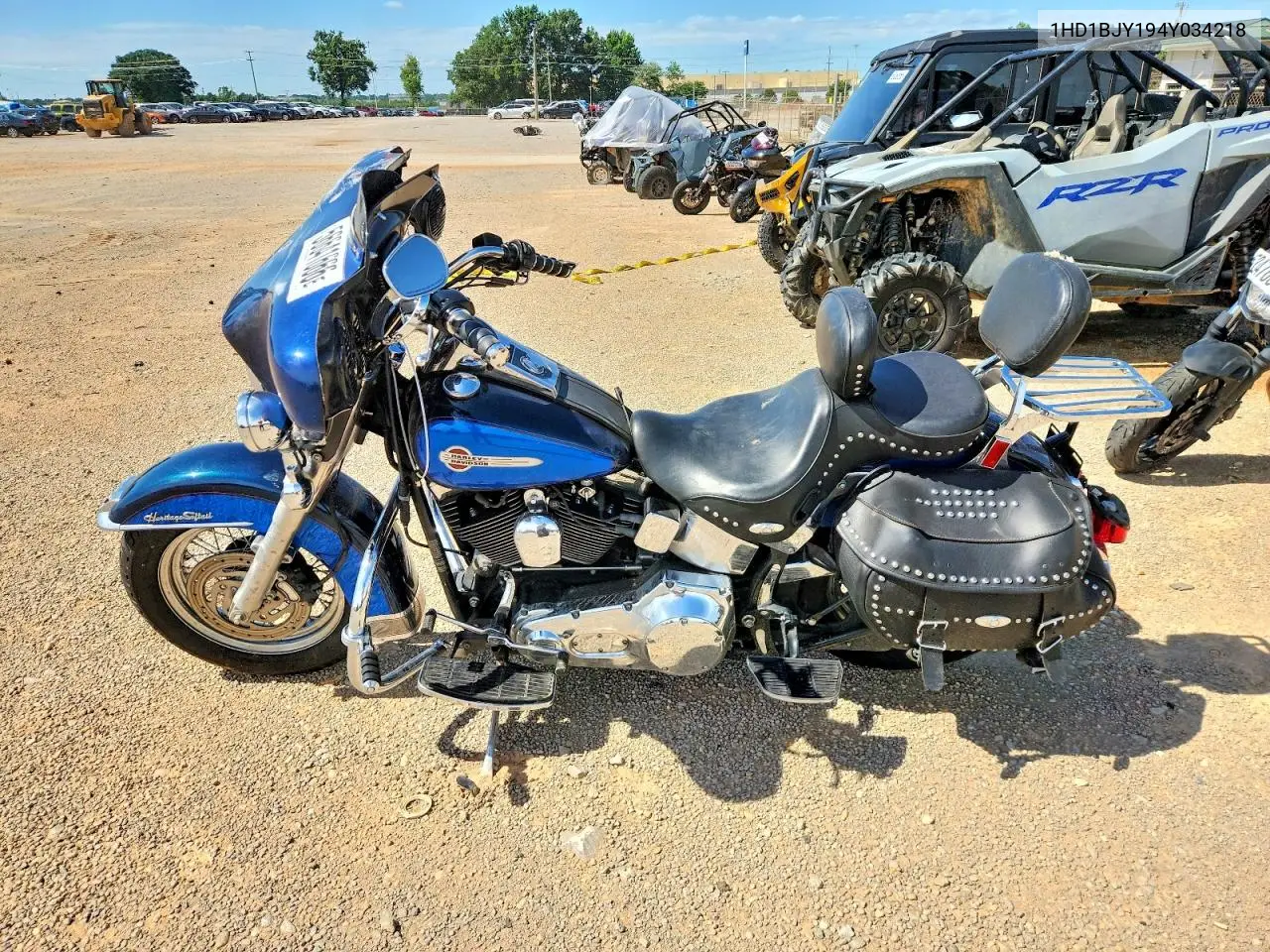 2004 Harley-Davidson Flstc VIN: 1HD1BJY194Y034218 Lot: 56641666