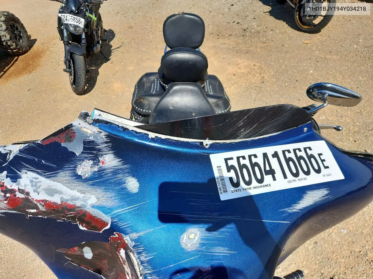 2004 Harley-Davidson Flstc VIN: 1HD1BJY194Y034218 Lot: 56641666