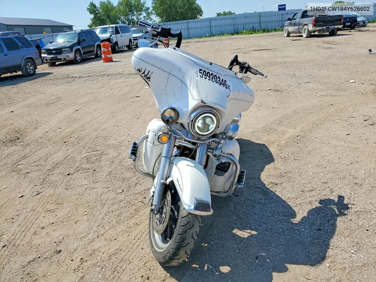 2004 Harley-Davidson Flhtcui VIN: 1HD1FCW184Y626602 Lot: 59920346
