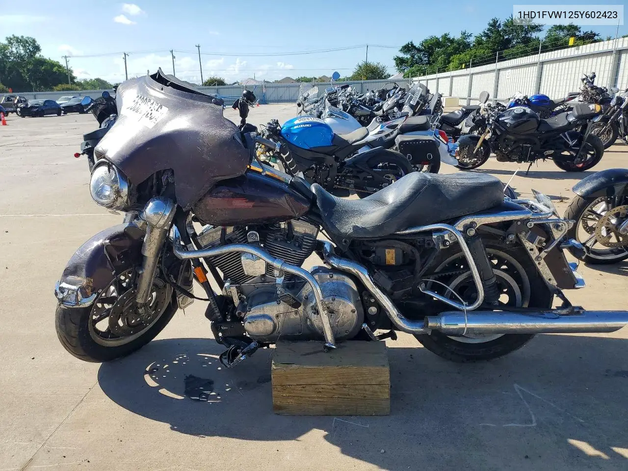 2005 Harley-Davidson Flhti VIN: 1HD1FVW125Y602423 Lot: 56325156
