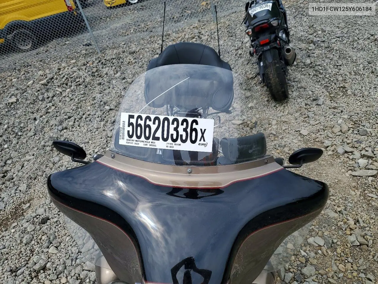 2005 Harley-Davidson Flhtcui VIN: 1HD1FCW125Y606184 Lot: 56620336