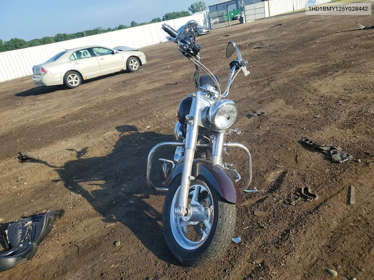 2005 Harley-Davidson Flstf VIN: 1HD1BMY125Y028442 Lot: 59630946