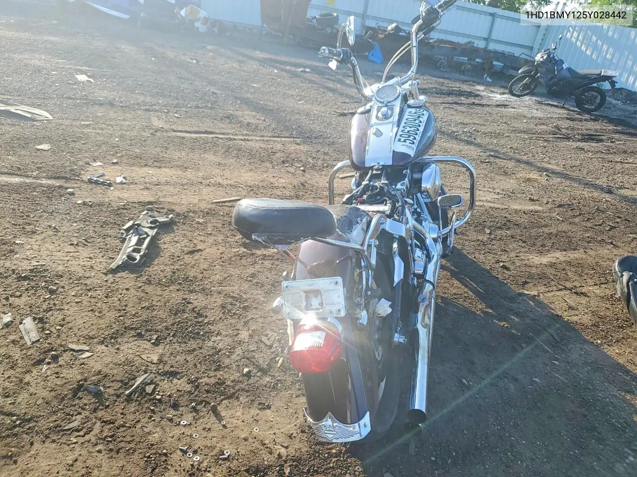 2005 Harley-Davidson Flstf VIN: 1HD1BMY125Y028442 Lot: 59630946
