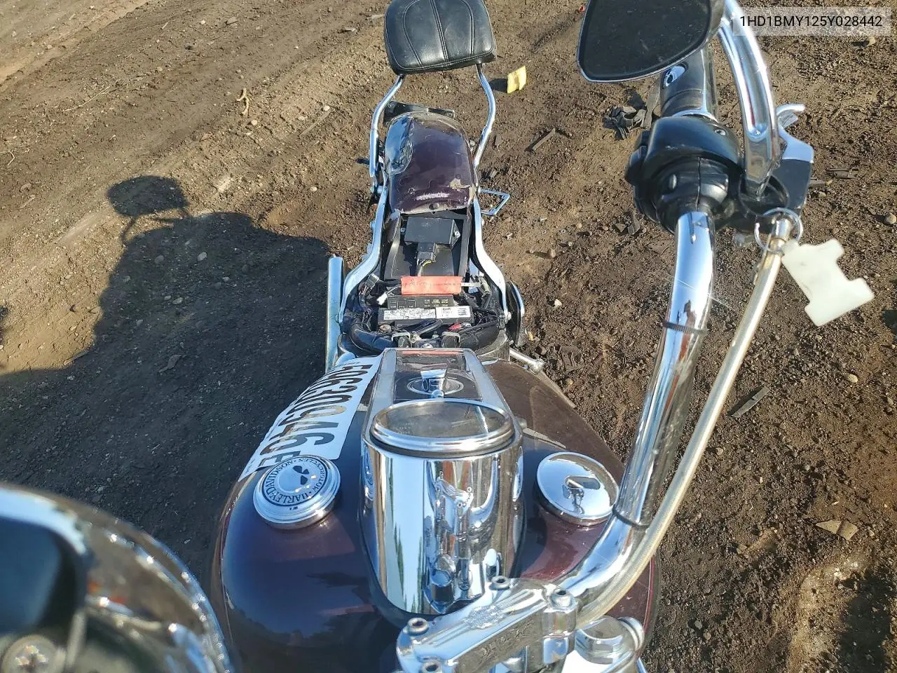 2005 Harley-Davidson Flstf VIN: 1HD1BMY125Y028442 Lot: 59630946