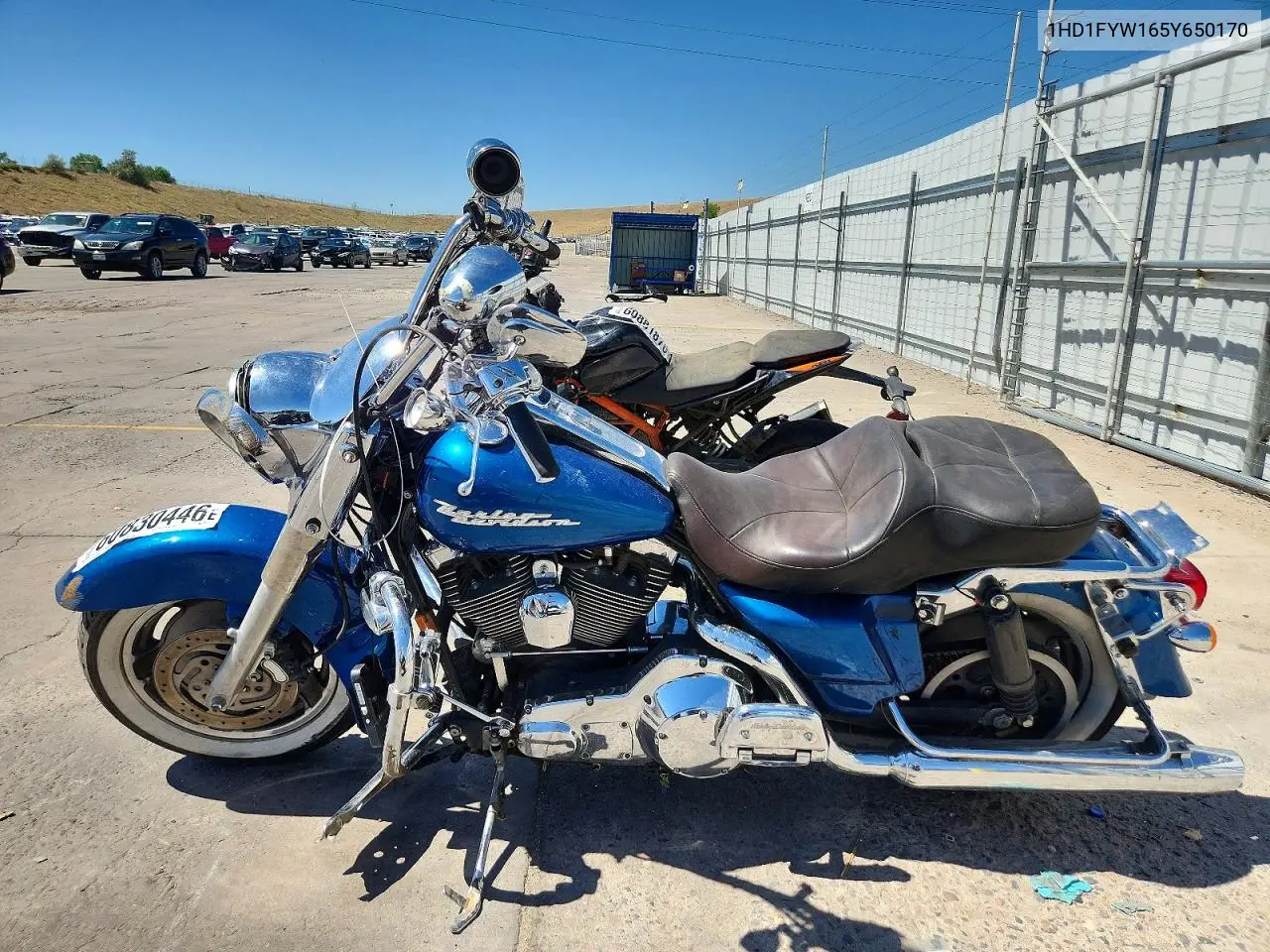2005 Harley-Davidson Flhrsi VIN: 1HD1FYW165Y650170 Lot: 60830446