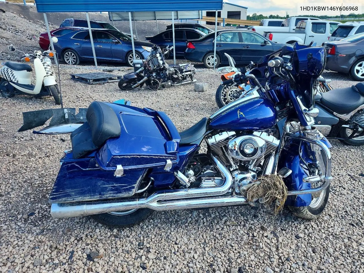 2006 Harley-Davidson Flhxi VIN: 1HD1KBW146Y606968 Lot: 60470806