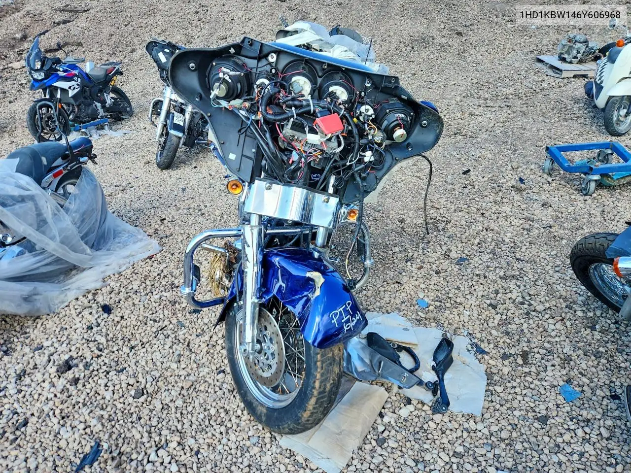 2006 Harley-Davidson Flhxi VIN: 1HD1KBW146Y606968 Lot: 60470806