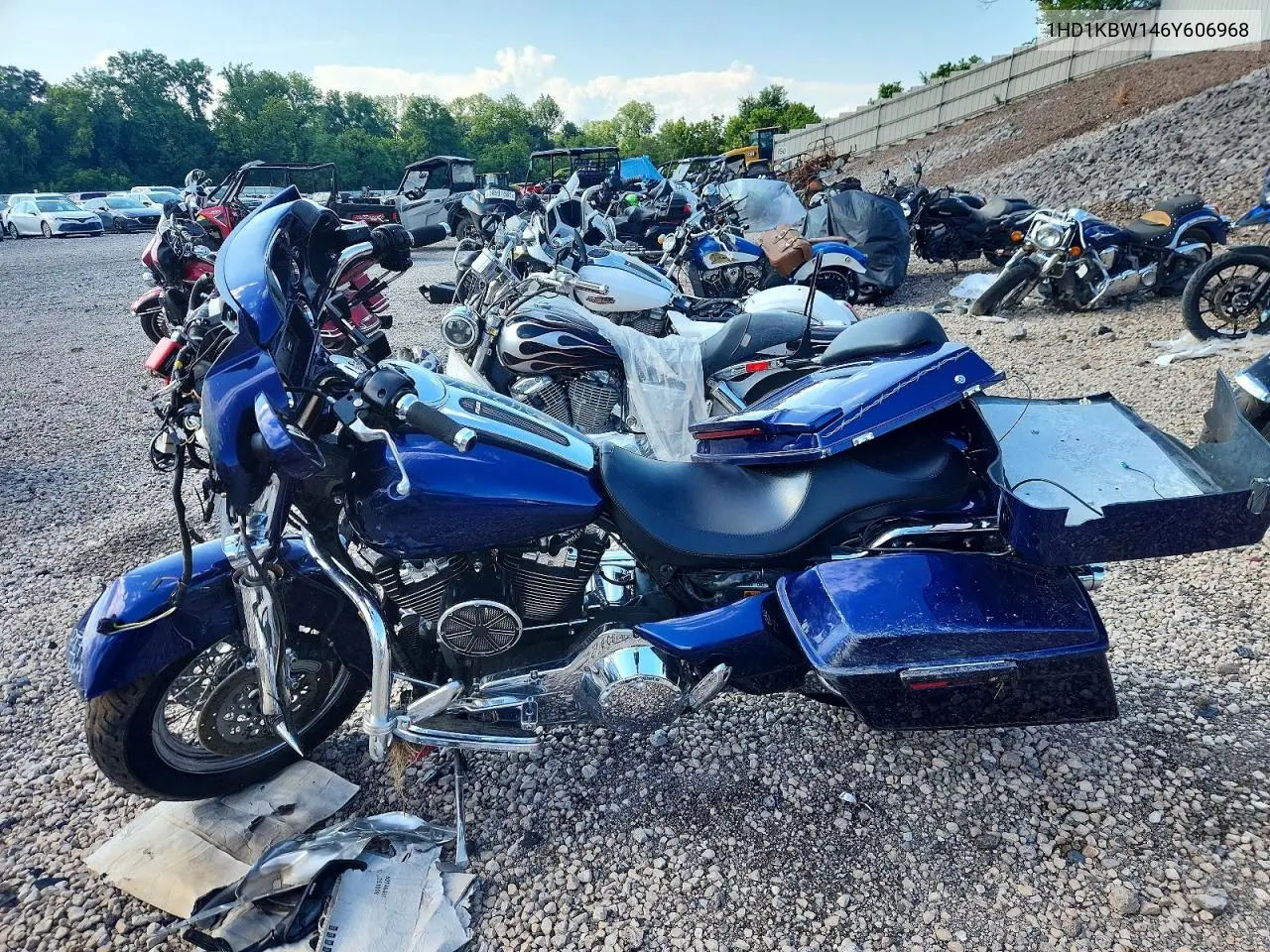 2006 Harley-Davidson Flhxi VIN: 1HD1KBW146Y606968 Lot: 60470806