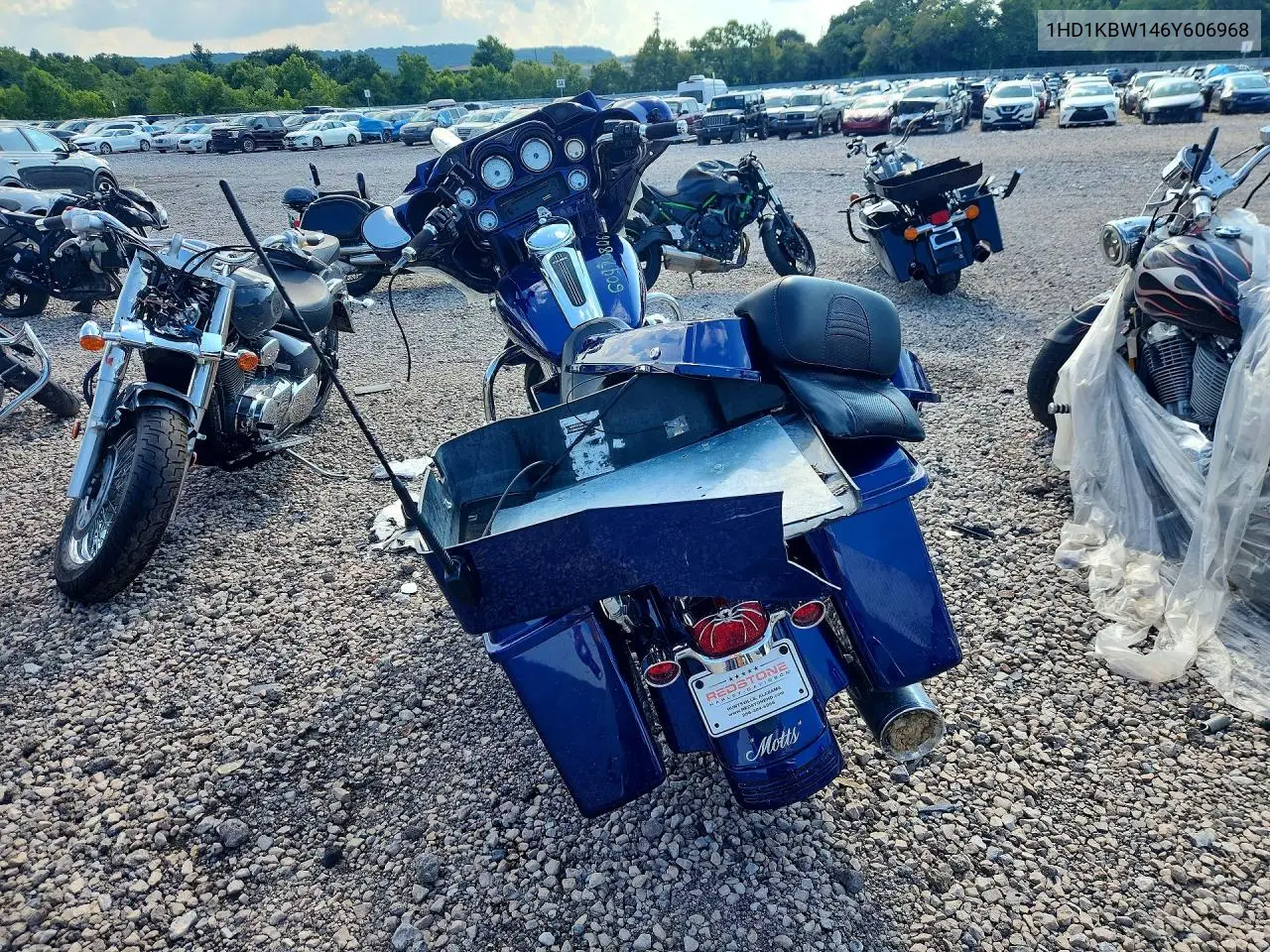 2006 Harley-Davidson Flhxi VIN: 1HD1KBW146Y606968 Lot: 60470806