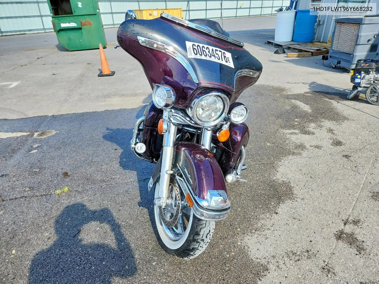 2006 Harley-Davidson Flhtcui Shrine VIN: 1HD1FLW196Y668232 Lot: 60634576