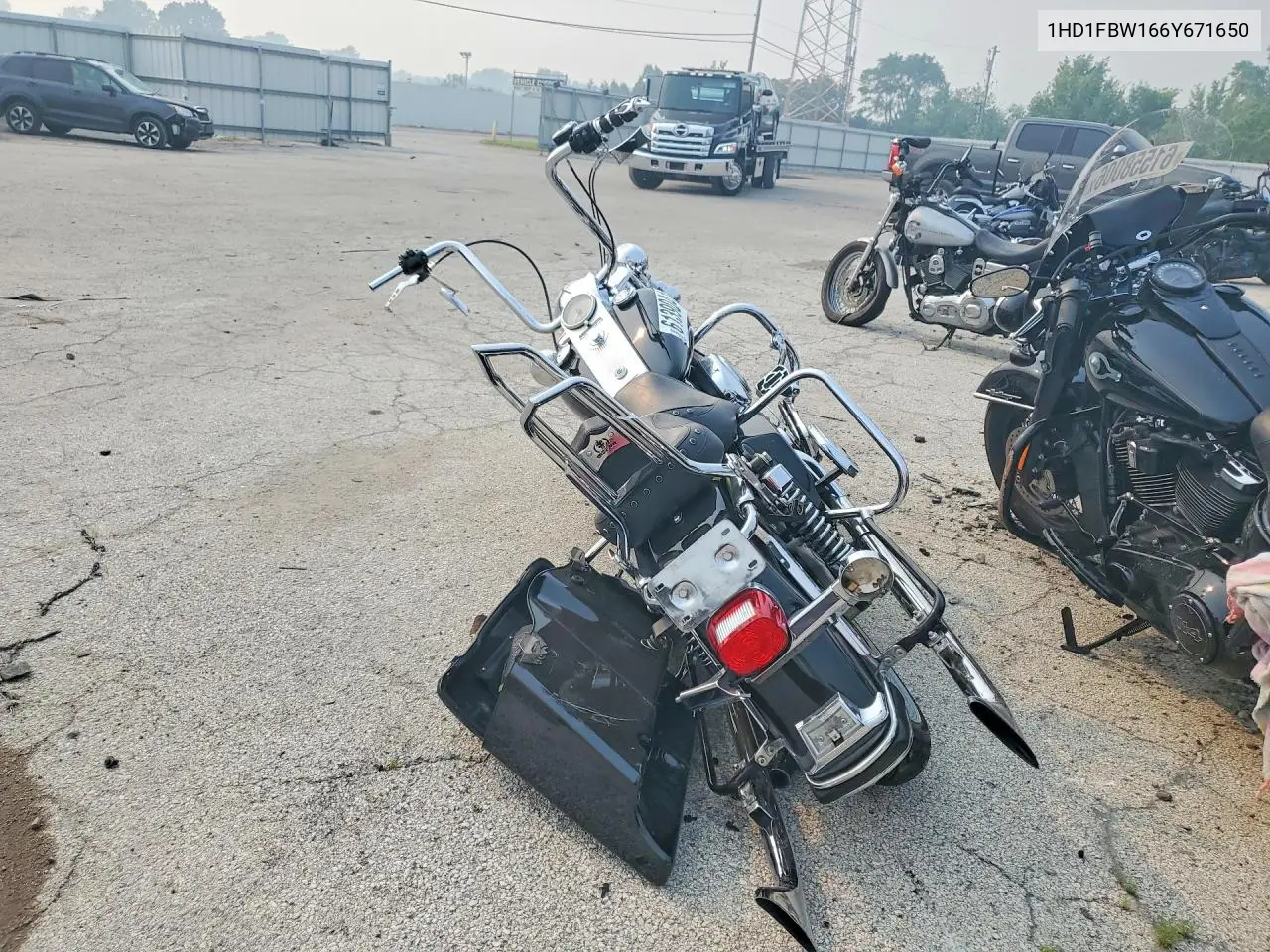 2006 Harley-Davidson Flhri VIN: 1HD1FBW166Y671650 Lot: 61390416