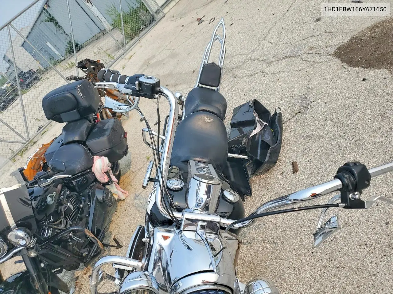 2006 Harley-Davidson Flhri VIN: 1HD1FBW166Y671650 Lot: 61390416