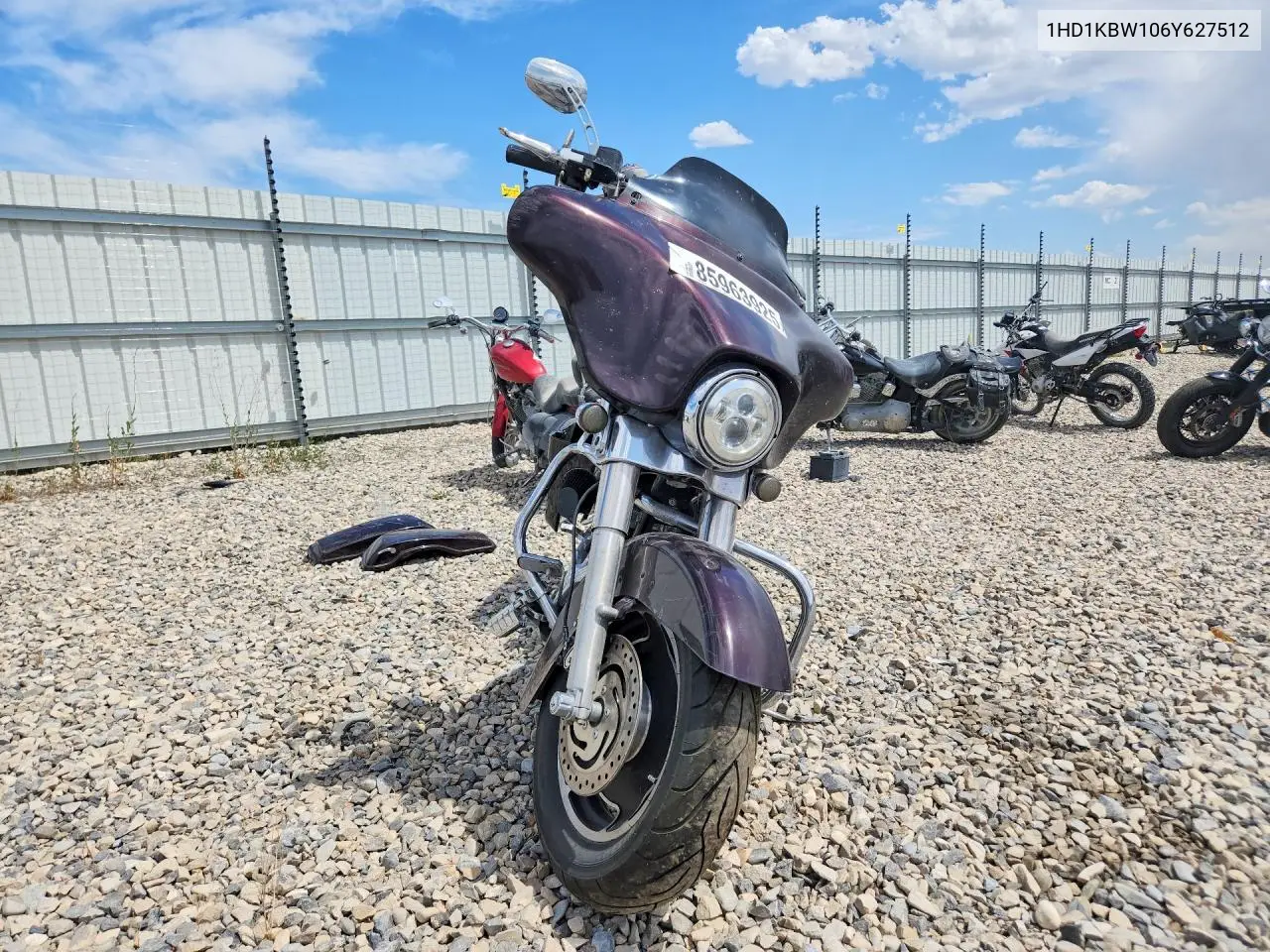 2006 Harley-Davidson Flhxi VIN: 1HD1KBW106Y627512 Lot: 85963925