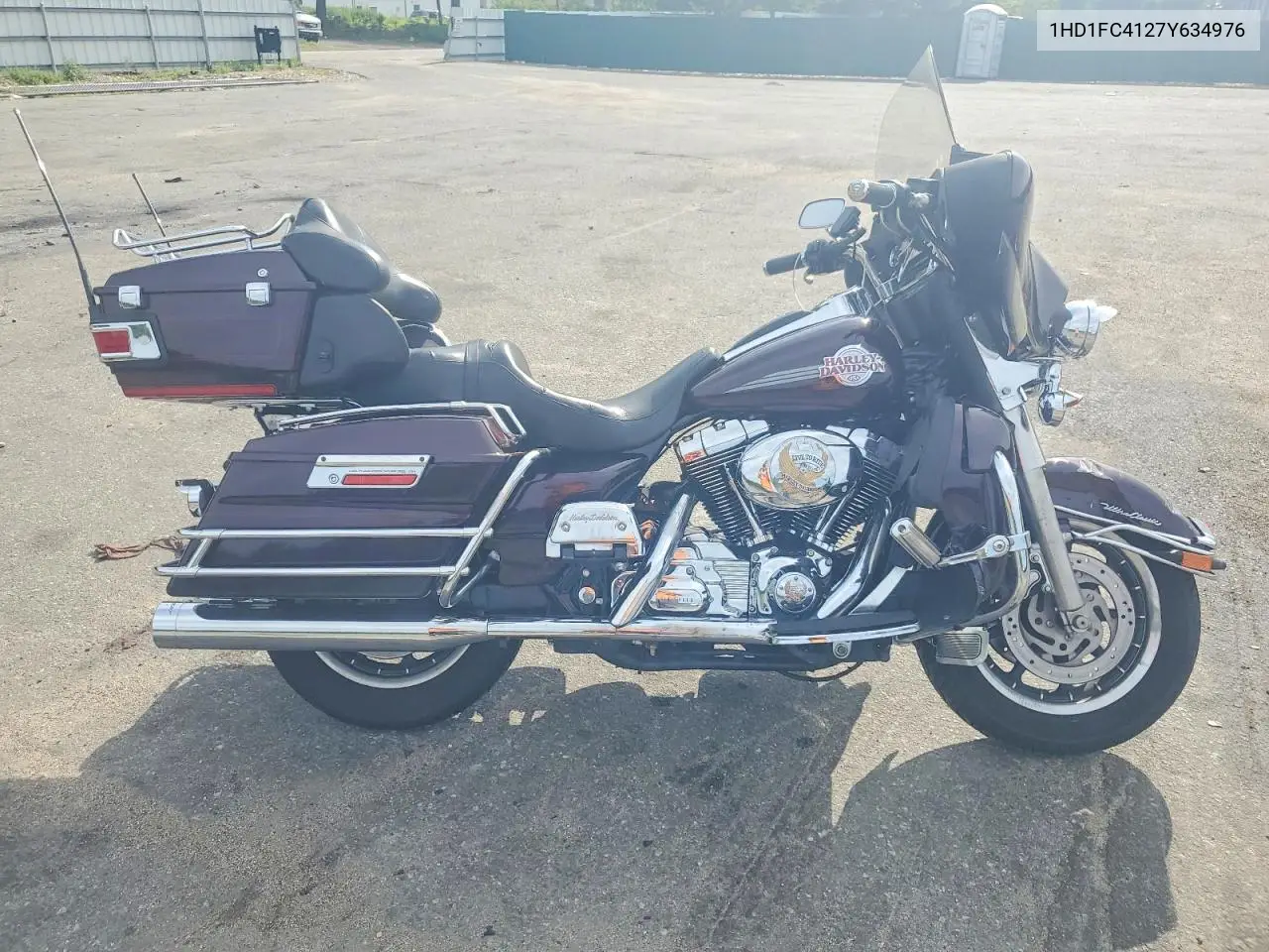 2007 Harley-Davidson Flhtcui VIN: 1HD1FC4127Y634976 Lot: 60527336