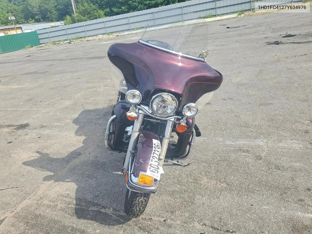2007 Harley-Davidson Flhtcui VIN: 1HD1FC4127Y634976 Lot: 60527336