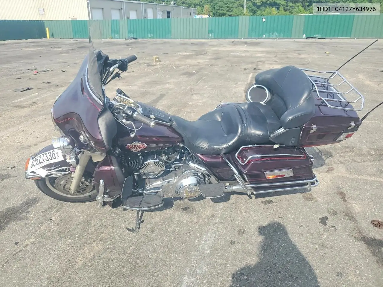 2007 Harley-Davidson Flhtcui VIN: 1HD1FC4127Y634976 Lot: 60527336