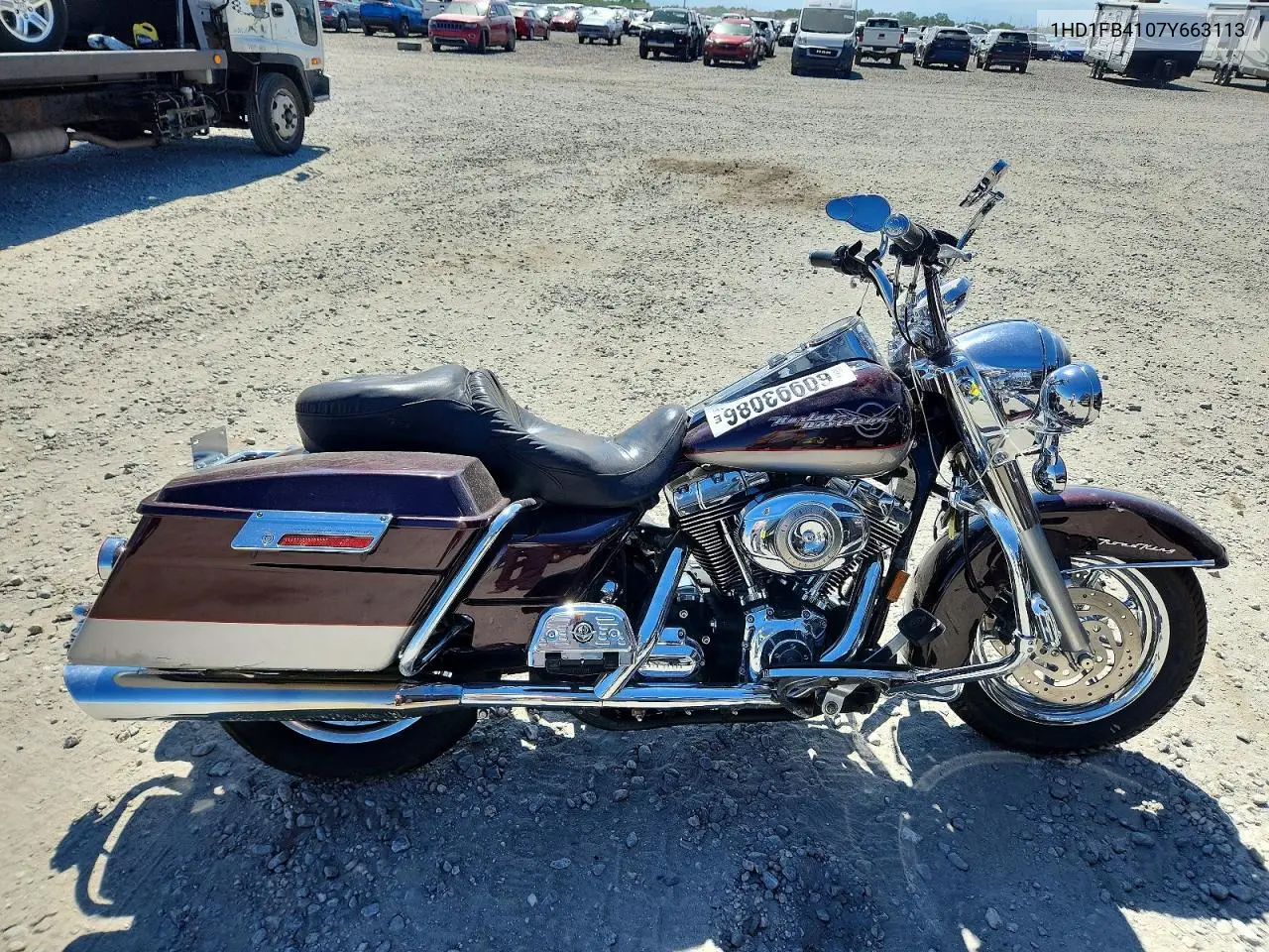 2007 Harley-Davidson Flhr VIN: 1HD1FB4107Y663113 Lot: 60993086