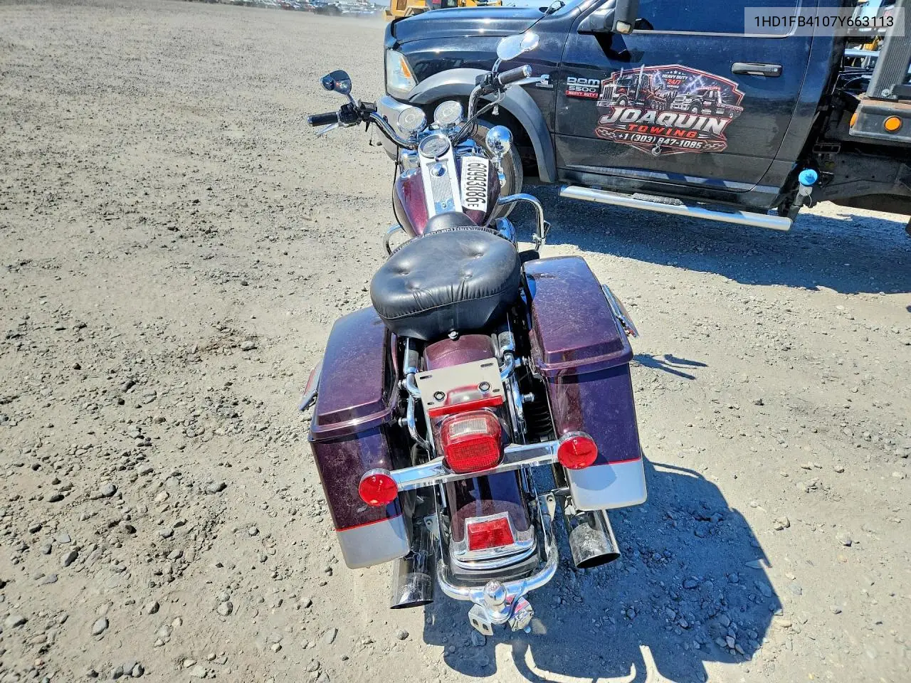 2007 Harley-Davidson Flhr VIN: 1HD1FB4107Y663113 Lot: 60993086