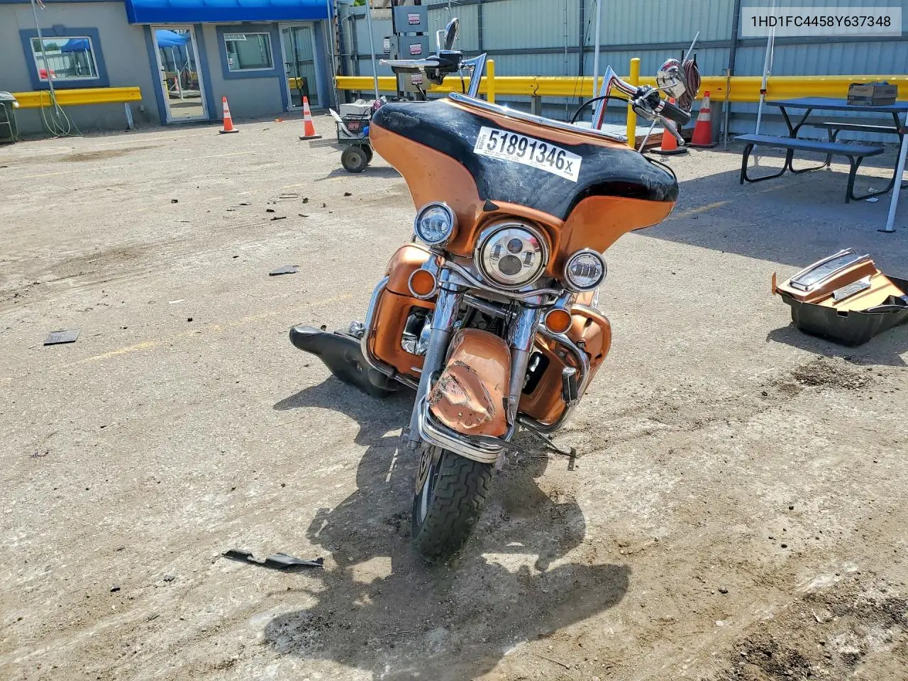 2008 Harley-Davidson Flhtcui 105Th Anniversary Edition VIN: 1HD1FC4458Y637348 Lot: 51891346