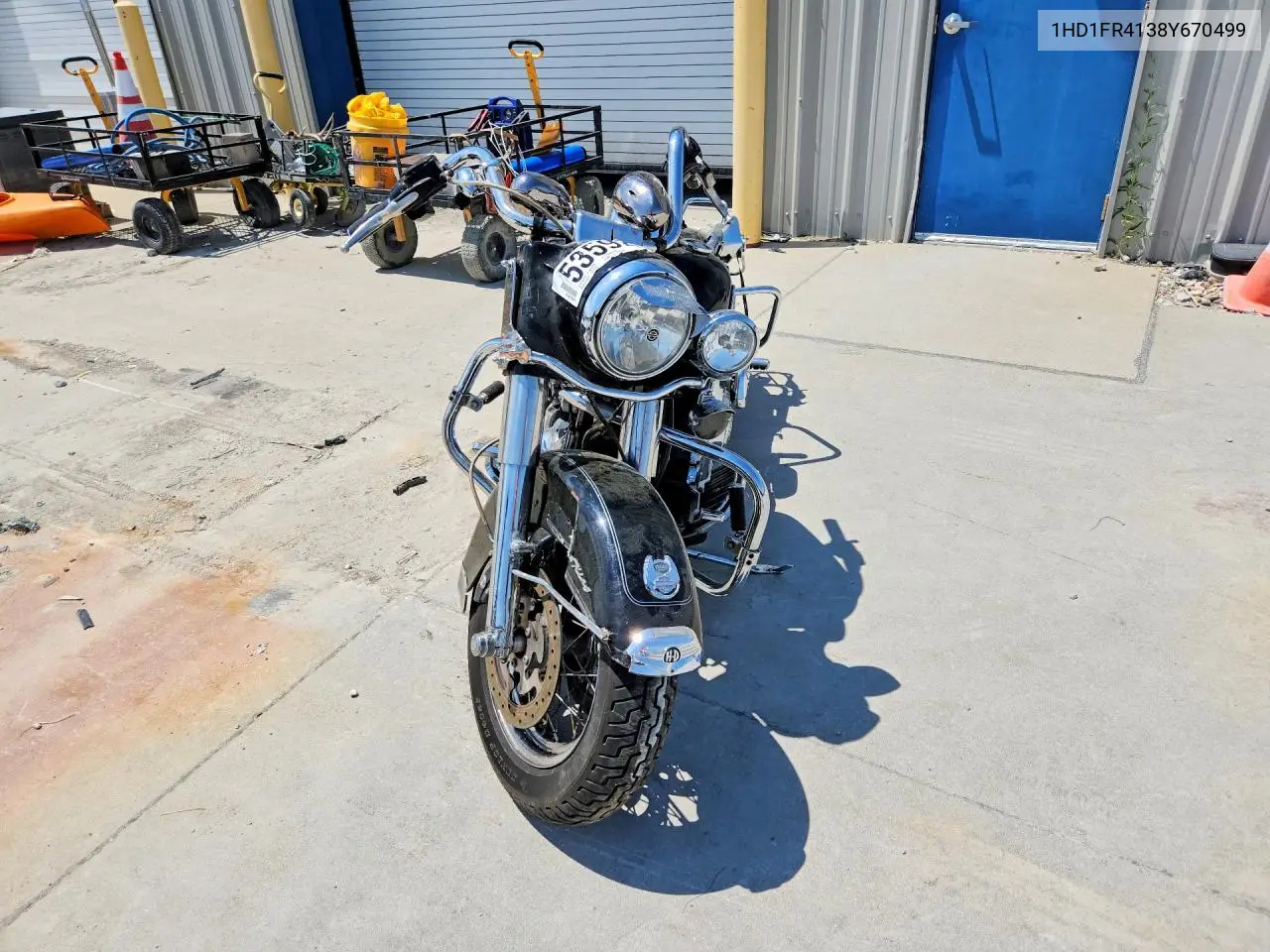 2008 Harley-Davidson Flhrc VIN: 1HD1FR4138Y670499 Lot: 53592986