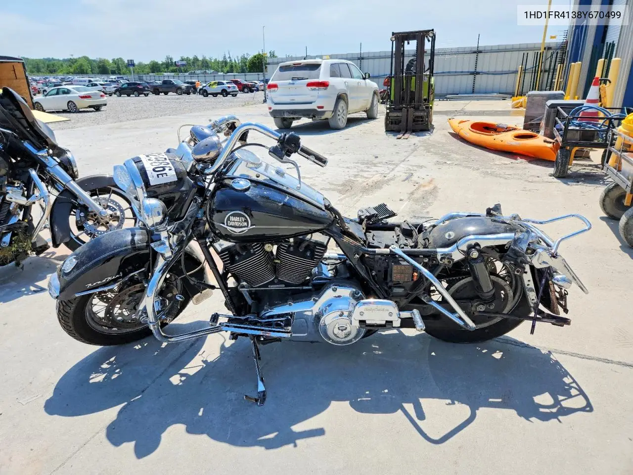 2008 Harley-Davidson Flhrc VIN: 1HD1FR4138Y670499 Lot: 53592986