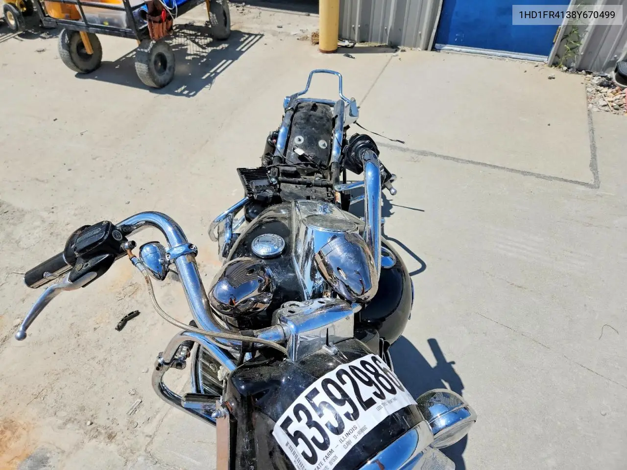2008 Harley-Davidson Flhrc VIN: 1HD1FR4138Y670499 Lot: 53592986