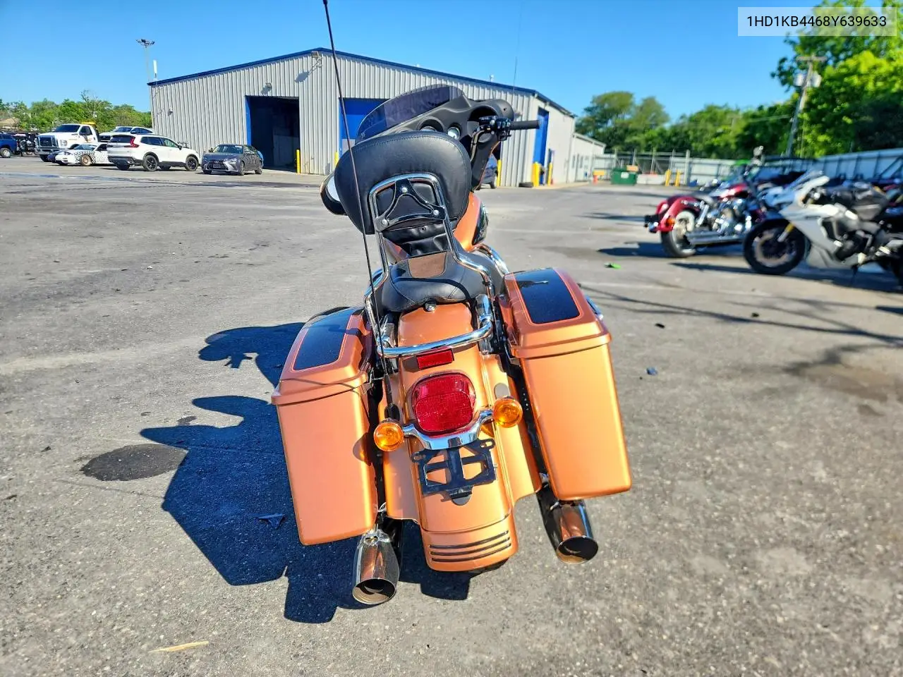 2008 Harley-Davidson Flhx 105Th Anniversary Edition VIN: 1HD1KB4468Y639633 Lot: 53750576
