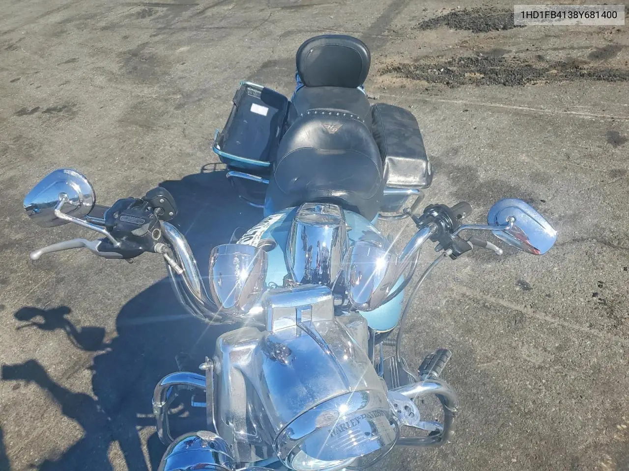 2008 Harley-Davidson Flhr VIN: 1HD1FB4138Y681400 Lot: 57521136
