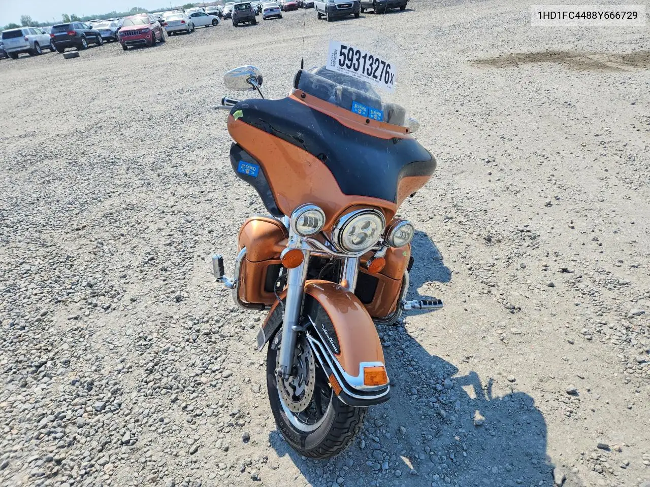 2008 Harley-Davidson Flhtcui 105Th Anniversary Edition VIN: 1HD1FC4488Y666729 Lot: 59313276