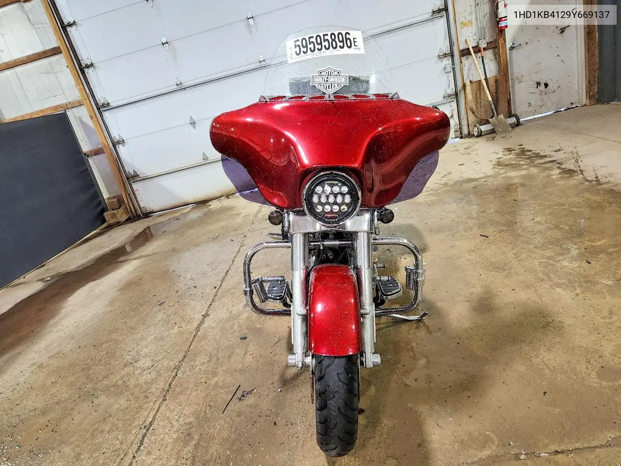2009 Harley-Davidson Flhx VIN: 1HD1KB4129Y669137 Lot: 59595896