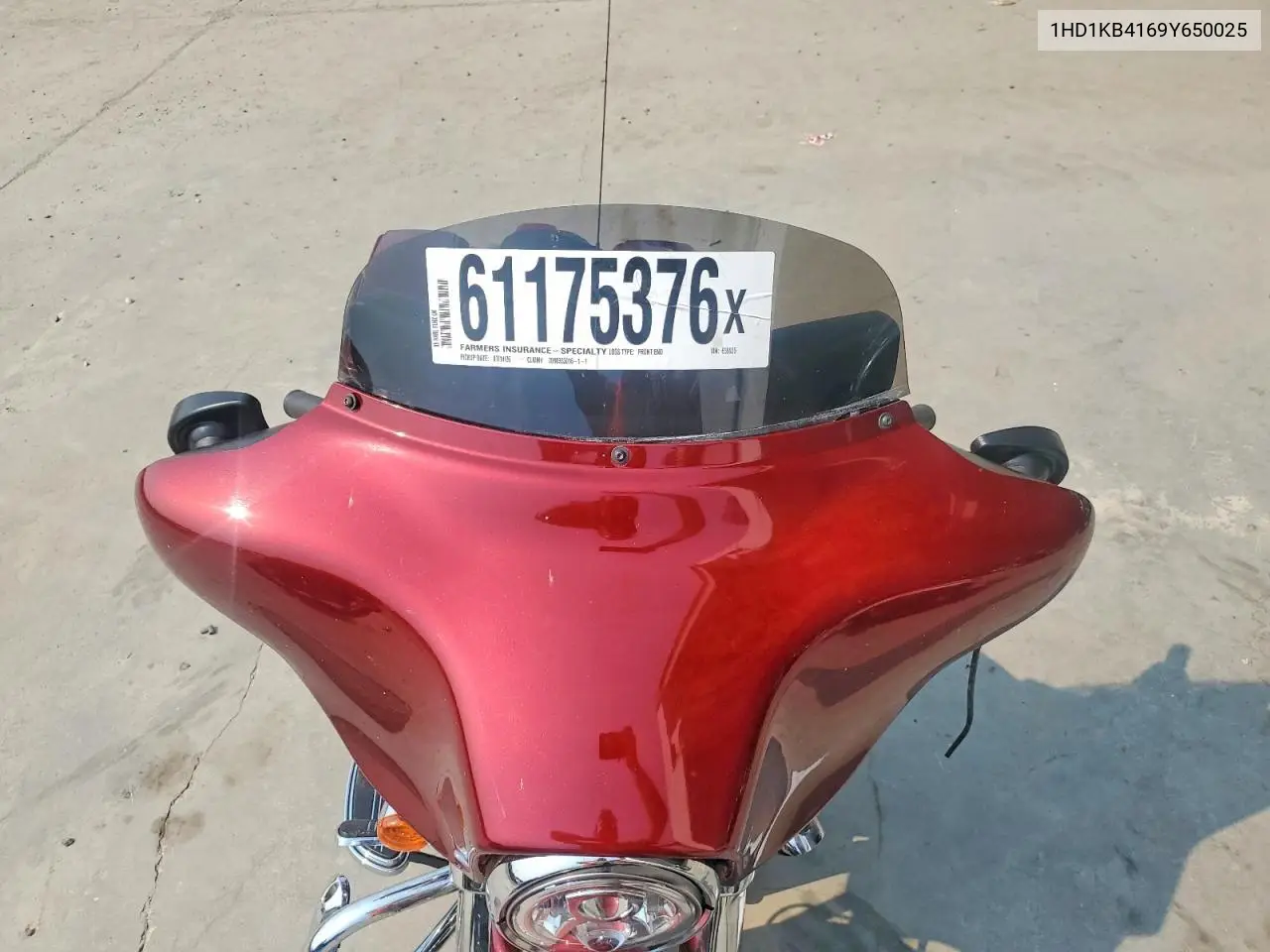 2009 Harley-Davidson Flhx VIN: 1HD1KB4169Y650025 Lot: 61175376
