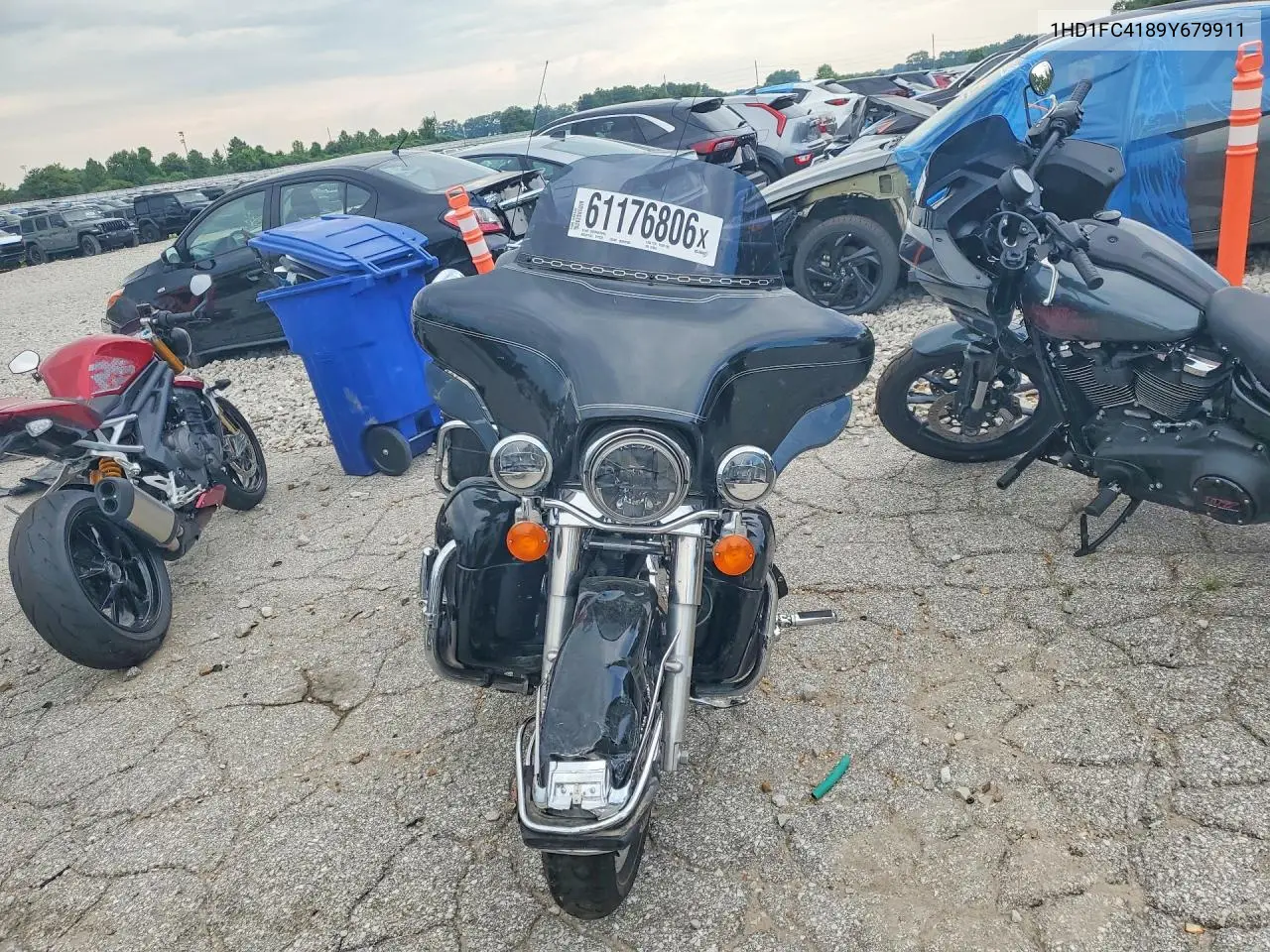 2009 Harley-Davidson Flhtcu VIN: 1HD1FC4189Y679911 Lot: 61176806