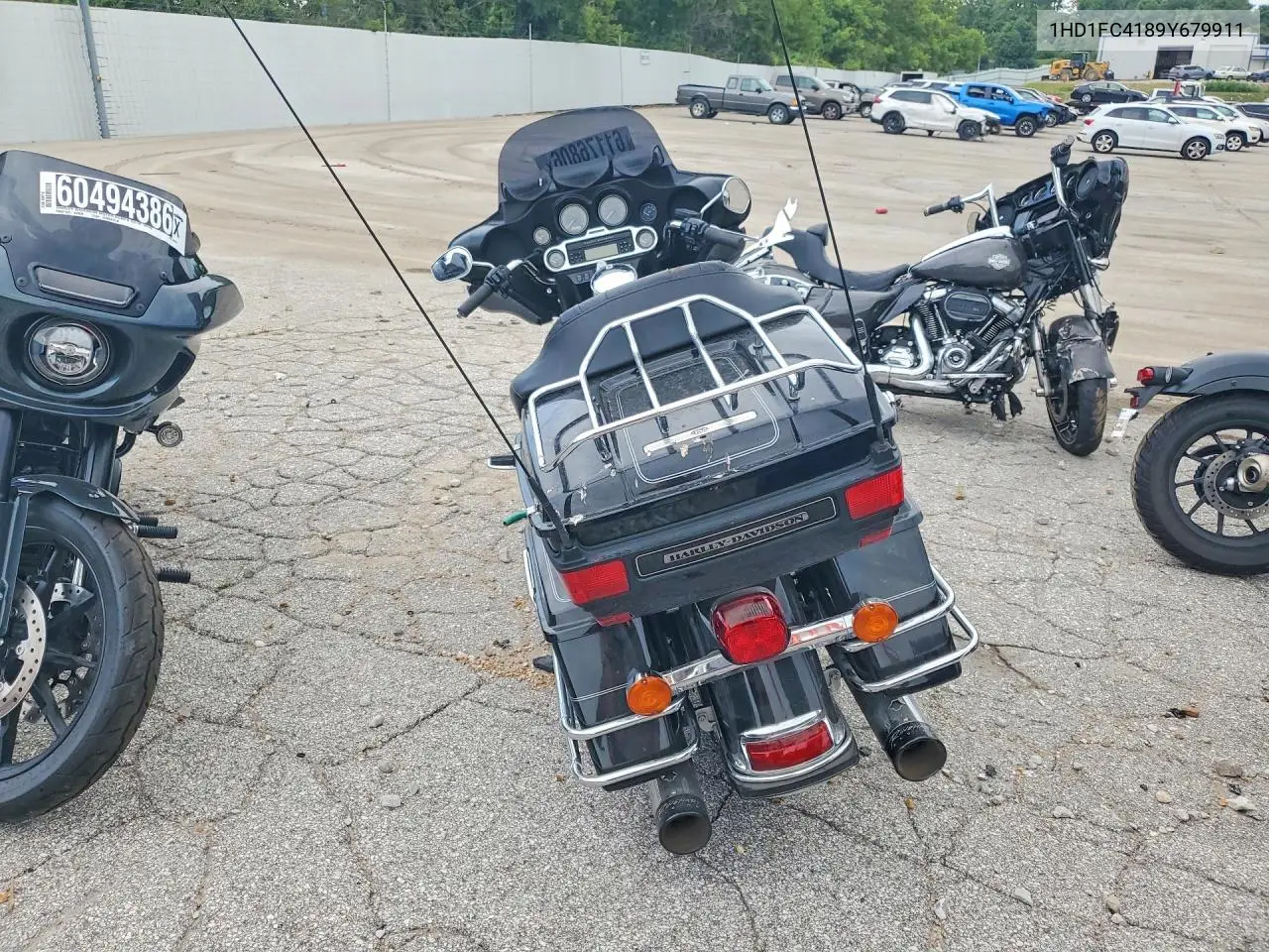2009 Harley-Davidson Flhtcu VIN: 1HD1FC4189Y679911 Lot: 61176806