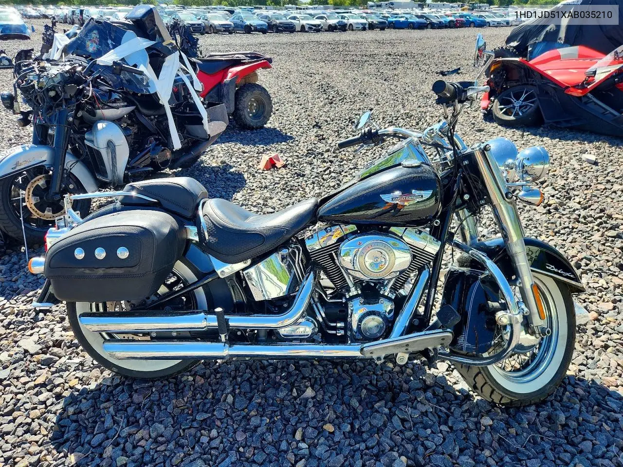 2010 Harley-Davidson Flstn VIN: 1HD1JD51XAB035210 Lot: 57326286