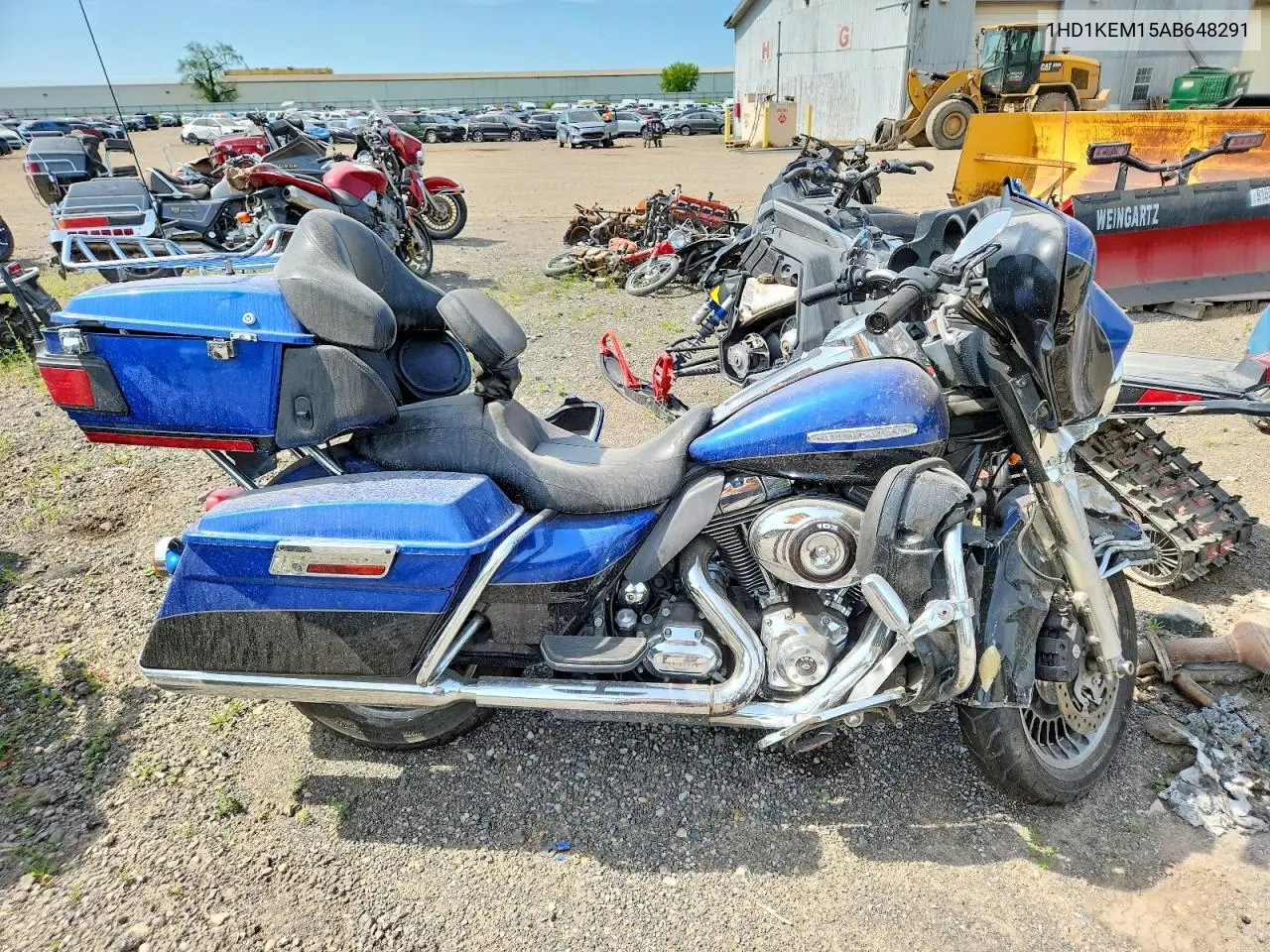 2010 Harley-Davidson Flhtk VIN: 1HD1KEM15AB648291 Lot: 58048836