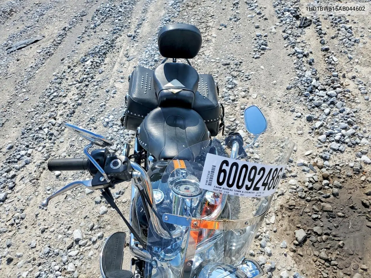 2010 Harley-Davidson Flstc VIN: 1HD1BW515AB044602 Lot: 60092486