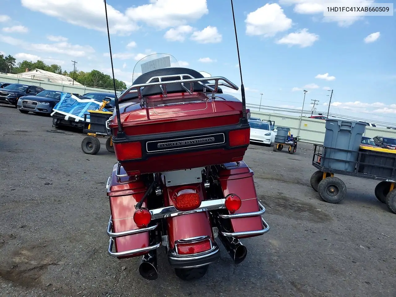 2010 Harley-Davidson Flhtcu VIN: 1HD1FC41XAB660509 Lot: 61116946