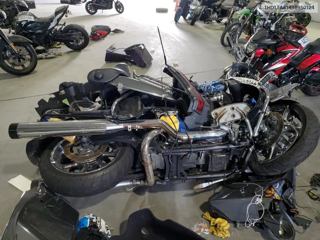 2011 Harley-Davidson Fltruse VIN: 1HD1TA814BB950124 Lot: 44684475