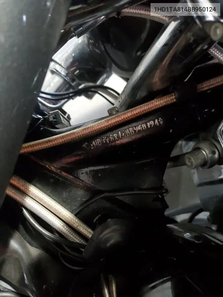2011 Harley-Davidson Fltruse VIN: 1HD1TA814BB950124 Lot: 44684475