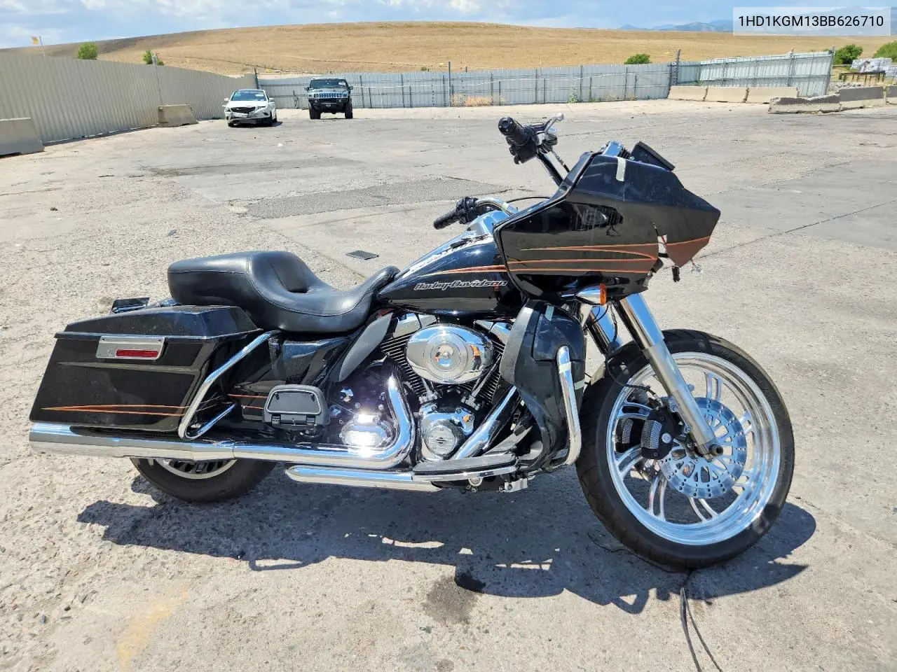 2011 Harley-Davidson Fltru VIN: 1HD1KGM13BB626710 Lot: 60817606